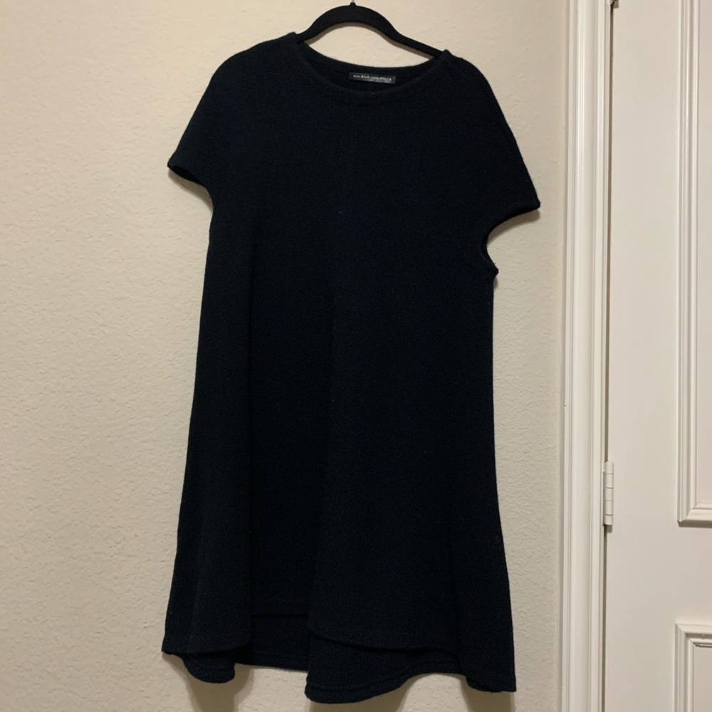 BALENCIAGA KNITS Black Sweater Dress